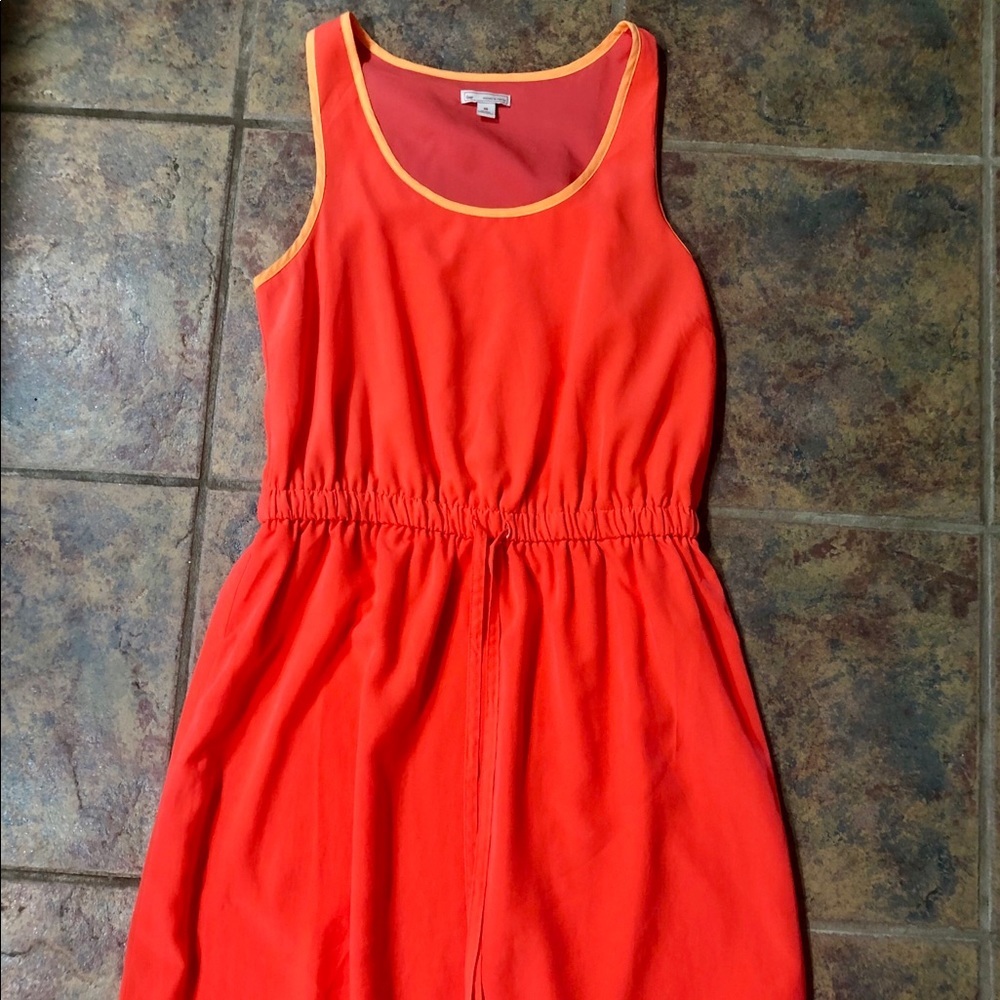 GAP bright cinched waist dress